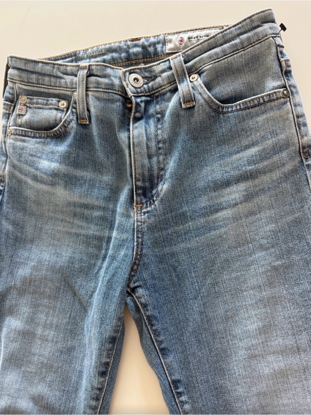 AG Adriano Goldschmied Light Blue Wash Women’s Jeans